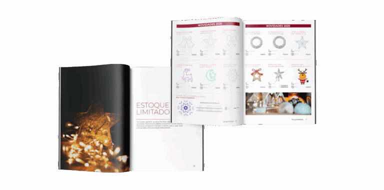Catalogo da V8 Ilumi Natal